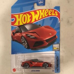 Red Lotus Emira Toy Car